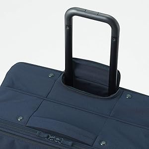 Amazon | 半分の厚みで収納できるソフトキャリーケース XL | スーツケース